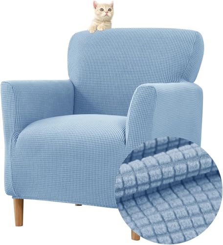 Stretch-sesselbezug, Elastischer Jacquard-sofabezug, Clubsessel, Sesselbezug, Weicher Sesselschutz Mit Armlehne, Sitzbezug Für Sessel Mit Armlehne, Blue Stretch-sesselbezug, Elastischer Jacquard-sofabezug, Clubsessel, Sesselbezug, Weicher Sesselschutz Mit Armlehne, Sitzbezug Für Sessel Mit Armlehne, Blue von Generic