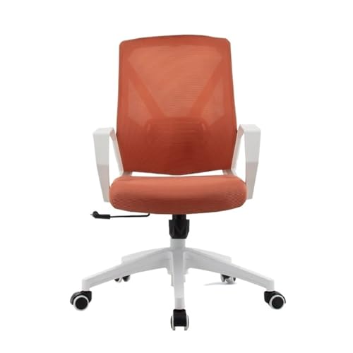 Stuhl Bürostuhl Mode Verstellbarer Drehstuhl Bürostuhl Arbeitsdrehstuhl Arbeitsstühle Räder Netz Mittellehne Räder Arbeitszimmer Konferenzstuhl Rückenlehne Orange Stuhl Bürostuhl Mode Verstellbarer Drehstuhl Bürostuhl Arbeitsdrehstuhl Arbeitsstühle Räder Netz Mittellehne Räder Arbeitszimmer Konferenzstuhl Rückenlehne Orange von Generic