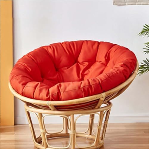 Stuhlkissen für den Außenbereich, rundes Sitzkissen für Hängesessel, Polyrattan-Sitzpolster, 70 x 70 cm, weiches und strapazierfähiges Outdoor-Kissen für die Verwendung auf der Terrasse oder im Garte Stuhlkissen für den Außenbereich, rundes Sitzkissen für Hängesessel, Polyrattan-Sitzpolster, 70 x 70 cm, weiches und strapazierfähiges Outdoor-Kissen für die Verwendung auf der Terrasse oder im Garte von Generic