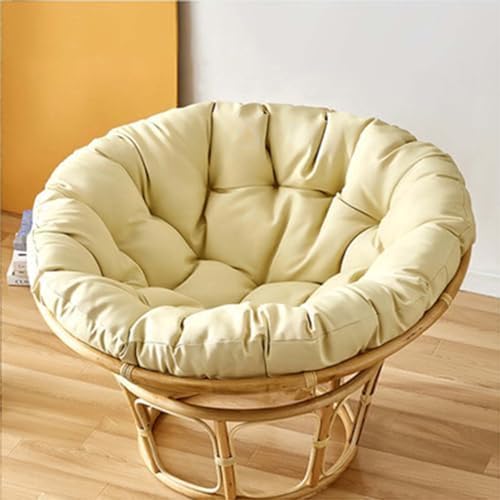 Stuhlkissen für den Außenbereich, rundes Sitzkissen für Hängesessel, Polyrattan-Sitzpolster, 70 x 70 cm, weiches und strapazierfähiges Outdoor-Kissen für die Verwendung auf der Terrasse oder im Garte Stuhlkissen für den Außenbereich, rundes Sitzkissen für Hängesessel, Polyrattan-Sitzpolster, 70 x 70 cm, weiches und strapazierfähiges Outdoor-Kissen für die Verwendung auf der Terrasse oder im Garte von Generic