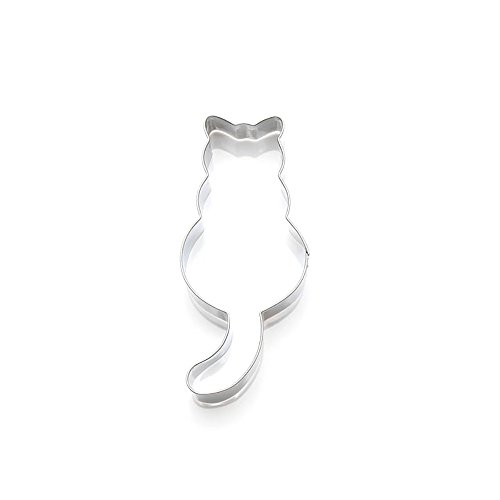 Sugar Craft-Backform-Form Katzenform-Alu Vakuumierer Beutel (Silver, One Size) von Generic