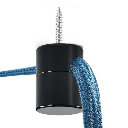 Swag-Deckenhaken – Zuverlässige Swag-Deckenhaken, kostengünstige Swag-Deckenhaken | Kabel-Organizer, Deckenleuchten-Haken für Kronleuchter, Deckenleuchten, Kabel, Kronleuchter-Befestigungszubehör (1,6 von Generic