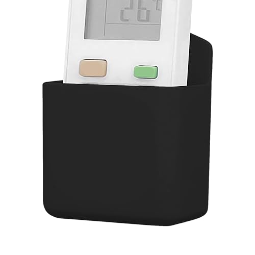 TV Remote Storage - Multimedia Storage Rack, Click Wall Remote Control Holder | Wall Storage Box for Remote Remote Control, Self-Adhesive Remote Control Holder for Telep Holders von Generic