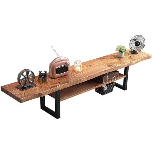 TV-Ständer/TV-Konsole for Wohnzimmer, Mid Century Modern Entertainment Center, Medienschrank, modernes Holz-Sideboard for Eingangsbereich, Wohnzimmer, Esszimmer(L-140cm/55.12IN) von Generic