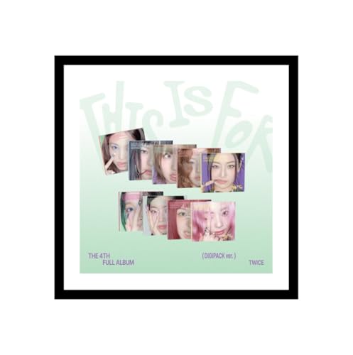 TWICE THIS IS FOR [Digipack ver.] 4th Album+Pre-Order Gift (9 ver. SET) von Generic
