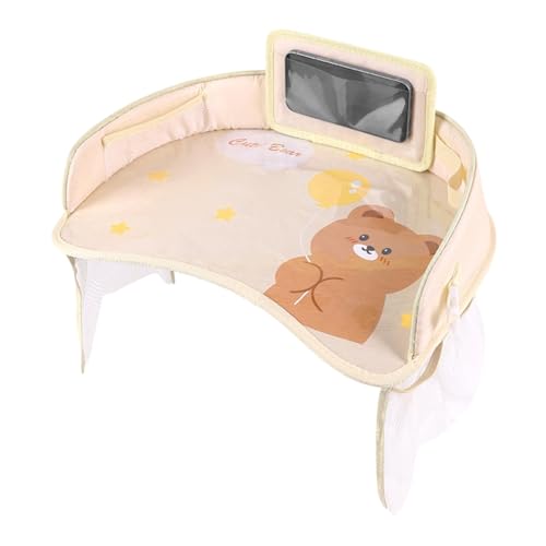 Tablett für Kinderautositz, Reisetablett für Kinder – Tischtablett für automatischen Kindersitz | Schreibtisch-Organizer von Generic