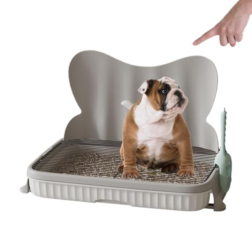 Tablett für Töpfchen für Hunde, Töpfchen für Hunde, tragbare Katzentoilette für Hunde – Pipi-Station mit hoher Belastung, multifunktionale Innentöpfe für Hunde, Pipi-Tablett von Generic