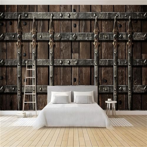 Tapete Wandbild 3D Fototapete Mittelalterliches Metallgitter Vliestapete Wandtapete Foto für Modernes Design der Fernseh Hintergrund Wand-Kunst-Deko, 200x140 Cm Tapete Wandbild 3D Fototapete Mittelalterliches Metallgitter Vliestapete Wandtapete Foto für Modernes Design der Fernseh Hintergrund Wand-Kunst-Deko, 200x140 Cm von Generic