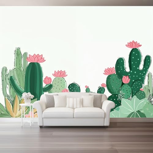 Tapeten Gemalt Kaktus Schlicht Fototapete 3D Effekt 400 x 280 cm Vliestapete Bunt Modern Wandbilder Poster Dekoration für Wohnzimmer Schlafzimmer Flur Tapeten Gemalt Kaktus Schlicht Fototapete 3D Effekt 400 x 280 cm Vliestapete Bunt Modern Wandbilder Poster Dekoration für Wohnzimmer Schlafzimmer Flur von Generic