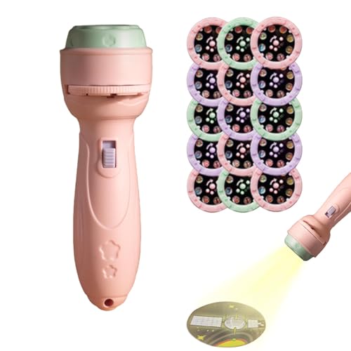 Taschenlampen-Projektor für Taschenlampen-Projektor für | Taschenlampen mit 120 Motiven für Vorschule, Lernspielzeug, Cartoon-Taschenlampe, Spielzeug Taschenlampen-Projektor für Taschenlampen-Projektor für | Taschenlampen mit 120 Motiven für Vorschule, Lernspielzeug, Cartoon-Taschenlampe, Spielzeug von Generic