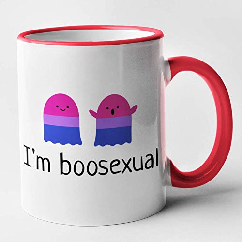 Tasse mit Aufschrift "I'm Boosexuell", Rot von Generic