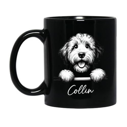 Tassen Goldendoodle Tassendruck,Modern,Fun,Kaffeetassen Für Büro Arbeit Kollegin 330Ml von Generic