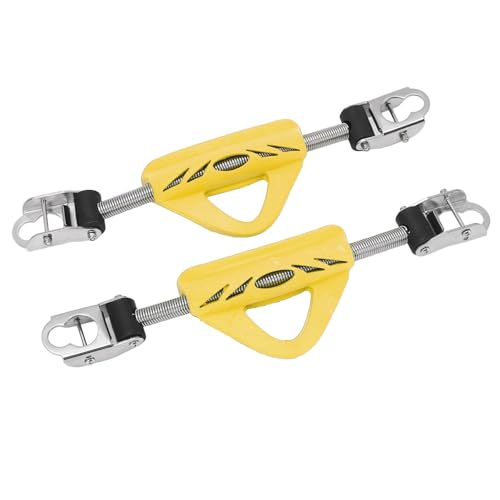 Tauchflossenfedergurt Edelstahl Dual -Verwendung -Tauchbaugruppe für Jet Fin OMS Secure Verbindung für Taucher 2pcs (Yellow) von Generic
