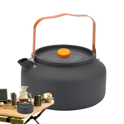 Tea Seed, Wasserkocher für den Außenbereich, 304 Edelstahl, Camp Coffee Pot, L Portol, tragbarer Rucksack, Teek von Generic