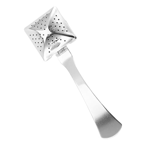 Tee-Zerkleinerer - 304 Kaffee-Diffuser aus Edelstahl - Kreativer steifer Teehalter mit Kaffee und Gewürzgriff Tee-Zerkleinerer - 304 Kaffee-Diffuser aus Edelstahl - Kreativer steifer Teehalter mit Kaffee und Gewürzgriff von Generic
