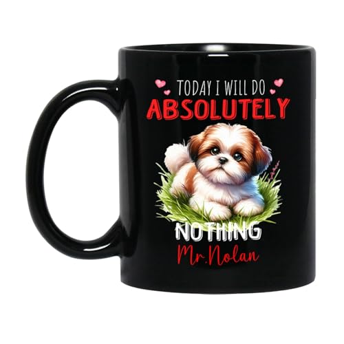 Teetassen Heute Werde Ich Absolut Nichts Tun Kaffeetasse,Modern,Mit Großem Henkel,Tasse Für Arbeit Frauen Muttertag 330Ml von Generic