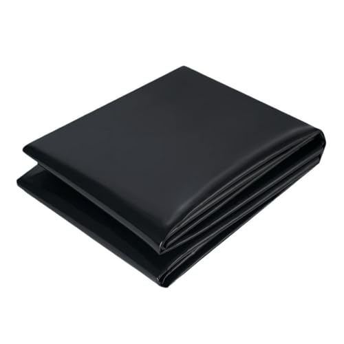 Teichfolie，Schwarz HDPE Teichfolien Schwerlast，Stärken 0.30 MM，Teichfolie Für Kleine Teiche，mit UV-Beständigkeit Und Witterungsbeständigkeit(9x9m) von Generic
