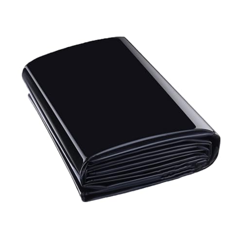 Teichfolien Zuschnitt Schwarz HDPE,verwendet Für Den Teichbau, Gartenpool,Stärken 0.12 MM,Kann Wiederverwendet Werden,einfacher Betrieb(2x2m) von Generic