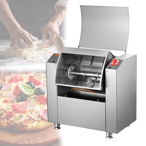 Teigmischer, Gewerblich, 3KG/5KG Knetkapazität Mehlmischer Aus Edelstahl, Doppelt Rotierende Elektrische Küchenmaschine Für Die Herstellung Von Pasta, Nudelpizza,3kg Teigmischer, Gewerblich, 3KG/5KG Knetkapazität Mehlmischer Aus Edelstahl, Doppelt Rotierende Elektrische Küchenmaschine Für Die Herstellung Von Pasta, Nudelpizza,3kg von Generic
