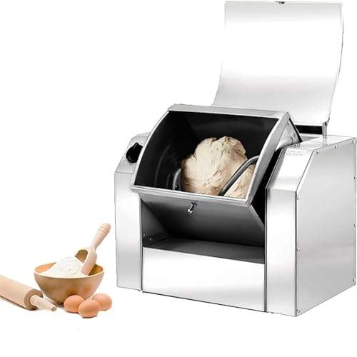 Teigmischer, Gewerbliche Knetmaschine, 3/5 kg Knetmehlmischer, Hochleistungs-Elektro-Pizzateigmixer, Mit Zeitfunktion, Für Die Herstellung Von Pasta-Nudelpizza,3kg Teigmischer, Gewerbliche Knetmaschine, 3/5 kg Knetmehlmischer, Hochleistungs-Elektro-Pizzateigmixer, Mit Zeitfunktion, Für Die Herstellung Von Pasta-Nudelpizza,3kg von Generic