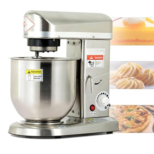 Teigmischer, Hochleistungs-Standmixer für den gewerblichen Gebrauch, 3 Geschwindigkeiten einstellbar, 3-in-1-Elektrobäckereiausrüstung für Restaurant-Pizzeria-Bäckerei Teigmischer, Hochleistungs-Standmixer für den gewerblichen Gebrauch, 3 Geschwindigkeiten einstellbar, 3-in-1-Elektrobäckereiausrüstung für Restaurant-Pizzeria-Bäckerei von Generic