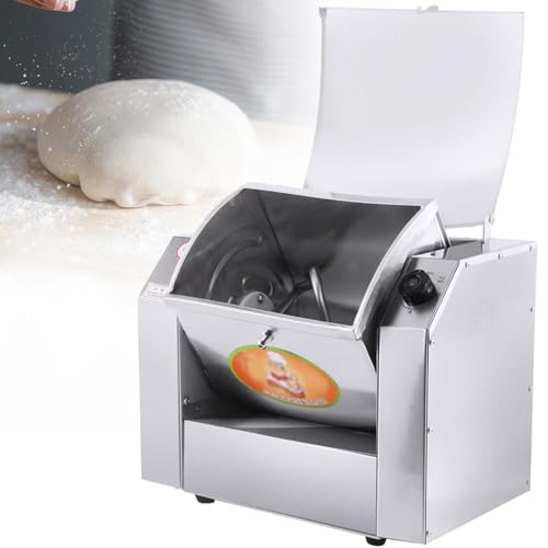 Teigmischer, elektrisch, Knetmaschine aus Edelstahl mit Timer für Pizza, Kekse und Mehl, perfekt für professionelle Küchen und Bäckereien Teigmischer, elektrisch, Knetmaschine aus Edelstahl mit Timer für Pizza, Kekse und Mehl, perfekt für professionelle Küchen und Bäckereien von Generic