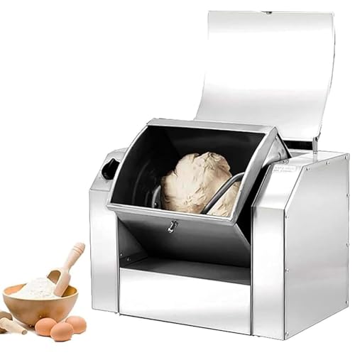 Teigmischer, elektrische, gewerbliche Hochleistungs-Knetmaschine mit Timer, ideal für Bäckereien und Frühstücksläden Teigmischer, elektrische, gewerbliche Hochleistungs-Knetmaschine mit Timer, ideal für Bäckereien und Frühstücksläden von Generic