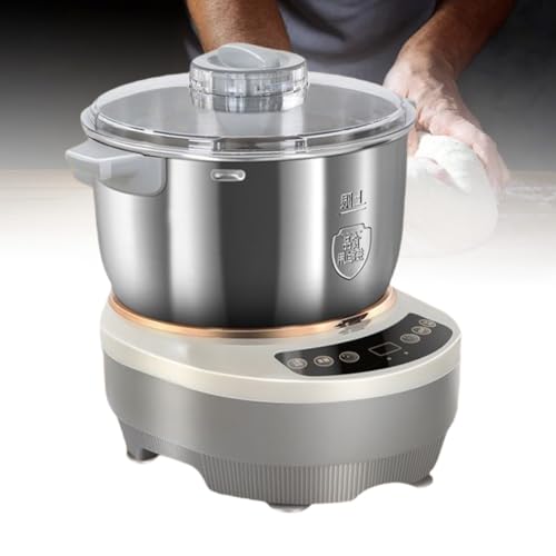 Teigmischer, elektrische Knetmaschine, Edelstahl, professionell, mit Zeitmessung, automatischer Mehlgärung, Teiggärer, Touchpanel, einfache Reinigung zum Backen Teigmischer, elektrische Knetmaschine, Edelstahl, professionell, mit Zeitmessung, automatischer Mehlgärung, Teiggärer, Touchpanel, einfache Reinigung zum Backen von Generic