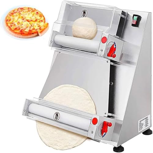 Teigmischer, elektrische Pizzapresse – automatische Teigpresse für hausgemachte Pizza und Kuchen, einfaches Ausrollen für jedes Mal perfekten Teig von Generic