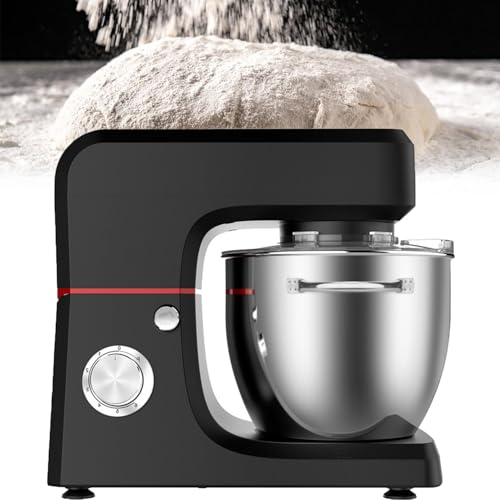 Teigmischer, vollautomatischer Edelstahl, elektrische Knetmaschine zum Backen, perfekt für den privaten und gewerblichen Küchengebrauch Teigmischer, vollautomatischer Edelstahl, elektrische Knetmaschine zum Backen, perfekt für den privaten und gewerblichen Küchengebrauch von Generic