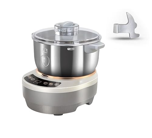 Teigmixer, Automatischer Teigmacher mit Knet-, Zeit- und Gärfunktionen, Antihaft-Edelstahlmixer zum Backen zu Hause Teigmixer, Automatischer Teigmacher mit Knet-, Zeit- und Gärfunktionen, Antihaft-Edelstahlmixer zum Backen zu Hause von Generic