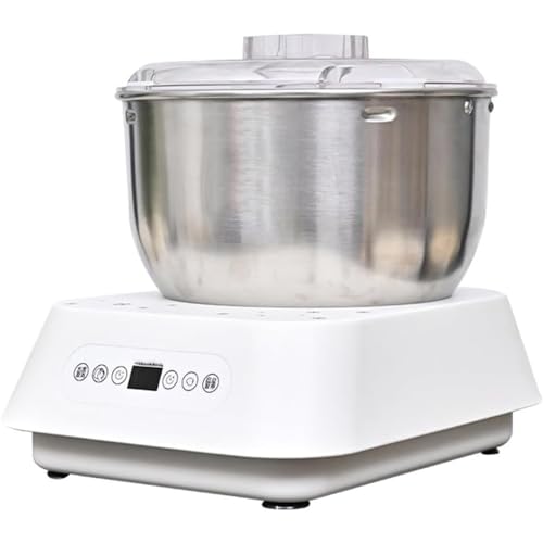 Teigmixer, Elektrischer Teigmacher - Edelstahlmixer mit Fermentationsfunktion, Große Kapazität, Automatisches Kneten, Thermostatische Fermentation, Intelligenter Timer zum Backen zu Hause Teigmixer, Elektrischer Teigmacher - Edelstahlmixer mit Fermentationsfunktion, Große Kapazität, Automatisches Kneten, Thermostatische Fermentation, Intelligenter Timer zum Backen zu Hause von Generic