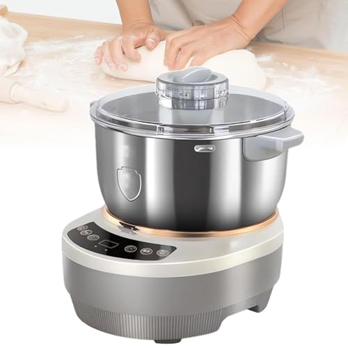 Teigmixer, Teigknetmaschine mit thermostatischer Gärung, antihaftbeschichteter Mehlmixer aus Edelstahl, intelligenter Timer für schnelles Kneten, ideal zum Backen zu Hause Teigmixer, Teigknetmaschine mit thermostatischer Gärung, antihaftbeschichteter Mehlmixer aus Edelstahl, intelligenter Timer für schnelles Kneten, ideal zum Backen zu Hause von Generic
