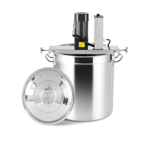 Teigmixer, automatischer Topfrührer, elektrischer Mixer mit einstellbarer Geschwindigkeit und 4-Blatt-Schaber zum Kochen, Marmeladen- und Mörtelmischen Teigmixer, automatischer Topfrührer, elektrischer Mixer mit einstellbarer Geschwindigkeit und 4-Blatt-Schaber zum Kochen, Marmeladen- und Mörtelmischen von Generic