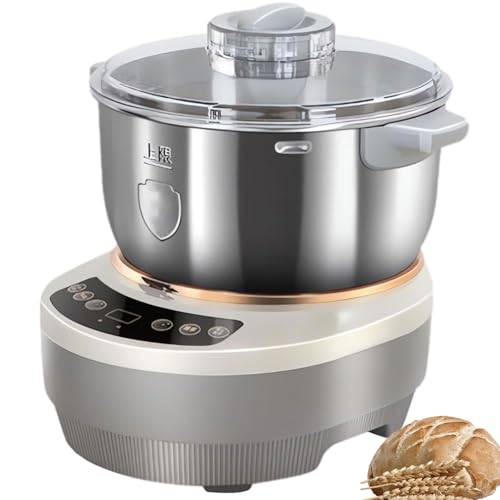 Teigmixer, elektrischer Teigmacher – 5 l Edelstahl mit Fermentationsfunktion, Touchpanel, Timer und Knetkapazität für den Einsatz in der Küche Teigmixer, elektrischer Teigmacher – 5 l Edelstahl mit Fermentationsfunktion, Touchpanel, Timer und Knetkapazität für den Einsatz in der Küche von Generic