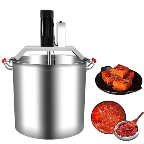 Teigmixer, gewerblicher Küchenmixer mit 4-Blatt-Rührschaber, einstellbare Geschwindigkeit für Marmelade, Soße, Füllung, Hot Pot-Gewürz Teigmixer, gewerblicher Küchenmixer mit 4-Blatt-Rührschaber, einstellbare Geschwindigkeit für Marmelade, Soße, Füllung, Hot Pot-Gewürz von Generic