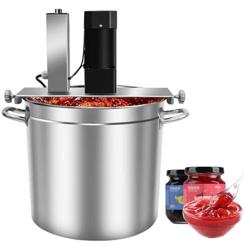 Teigmixer, kommerzieller automatischer Lebensmittelmixer mit Heizfunktion, einstellbarer Rührgeschwindigkeit und 4-Klingen-Schaber, ideal für Marmeladen, Soßen, Füllungen und Hot Pot-Gewürze Teigmixer, kommerzieller automatischer Lebensmittelmixer mit Heizfunktion, einstellbarer Rührgeschwindigkeit und 4-Klingen-Schaber, ideal für Marmeladen, Soßen, Füllungen und Hot Pot-Gewürze von Generic