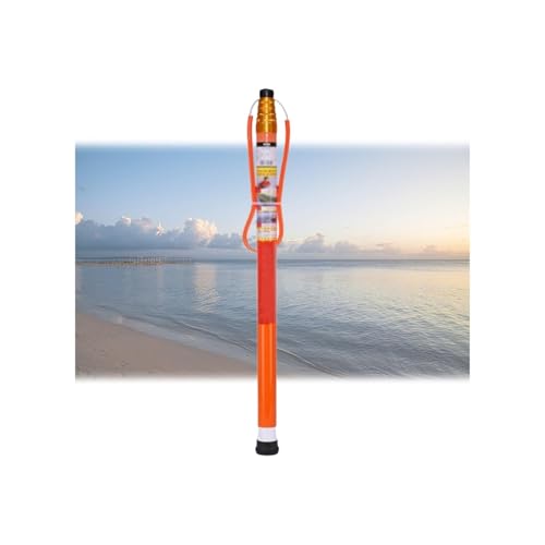 Teleskop-Sicherheitshaken Für Schwimmbäder Mit Stange, Tragbare Rettungsausrüstung Zur Hilfe Für Ertrinkende Schwimmer, 4,5 M, 4,5 M, 6,5 M Und 9,8 M Lange Lebensrettende Haken(21.3FT) von Generic