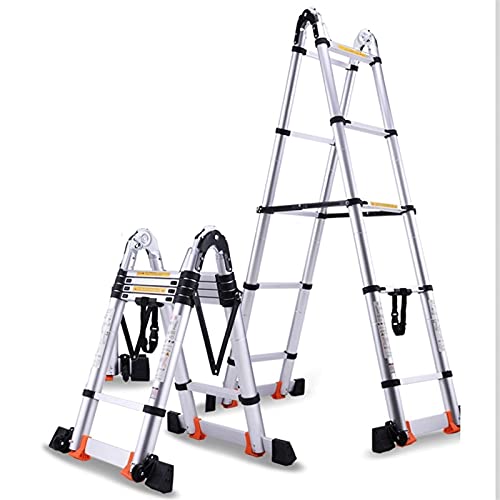 Teleskopleiter 3,7M Doppelleiter Multifunktionale Faltbare Tragbare Leiter Haushaltsleiter Dachbodentreppe Ingenieurleiter Ehe Teleskopleiter 3,7M Doppelleiter Multifunktionale Faltbare Tragbare Leiter Haushaltsleiter Dachbodentreppe Ingenieurleiter Ehe von Generic
