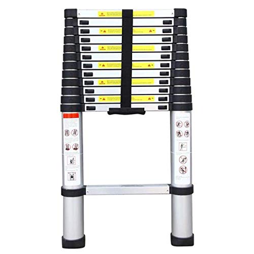 Telesladder 3,2 Mladder Tragbare Aluminium-Trittleiter Einziehbare Leiterverlängerung Hohe Mehrzweck-Haushaltsleiter Ehe Telesladder 3,2 Mladder Tragbare Aluminium-Trittleiter Einziehbare Leiterverlängerung Hohe Mehrzweck-Haushaltsleiter Ehe von Generic
