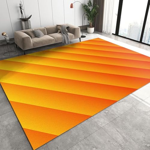 Teppich 3D Abstrakte Geometrische Texturstreifen Teppiche Wohnzimmer Große Teppiche Luxus Tierteppiche Schlafzimmer Badezimmer Küche Bodenmatte Fußmatte - Polyester-Soft-Touch, 160 X 230-396879370803 von Generic