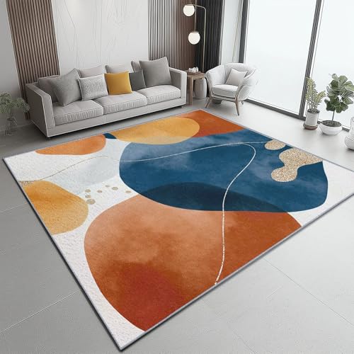 Teppich Flanell 50 X 80 cm Abstrakt Geometrisch Wellig Design, Kurzflor & Flauschig Waschbar rutschfest Weich & Hautfreundlich, Teppich Für Schlafzimmer Esszimmer Wohnzimmer, Grün Rosa Teppich Flanell 50 X 80 cm Abstrakt Geometrisch Wellig Design, Kurzflor & Flauschig Waschbar rutschfest Weich & Hautfreundlich, Teppich Für Schlafzimmer Esszimmer Wohnzimmer, Grün Rosa von Generic