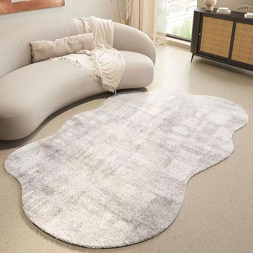 Teppiche Fürs Wohnzimmer, Flächenteppich Mit Unregelmäßiger Form, Fusselfreie Teppiche Fürs Schlafzimmer, Waschbare Teppiche Teppiche Fürs Wohnzimmer, Flächenteppich Mit Unregelmäßiger Form, Fusselfreie Teppiche Fürs Schlafzimmer, Waschbare Teppiche von Generic