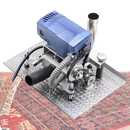 Teppichschneider, 500 W handgefertigte Teppichschermaschine, tragbare elektrische Nivelliermaschine for Flachscheren von Teppichen, 3-Zoll-Rotationsklinge, for die Teppichherstellung Teppichschneider, 500 W handgefertigte Teppichschermaschine, tragbare elektrische Nivelliermaschine for Flachscheren von Teppichen, 3-Zoll-Rotationsklinge, for die Teppichherstellung von Generic