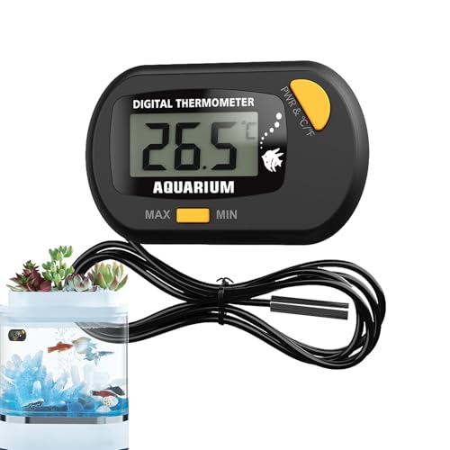 Terrarientemperaturkontrolle Terrarienthermometer, Aquariumtemperaturmonitor - Terrarienthermometer Temperatur- und Feuchtigkeitsmesser Terrarium-Terrariumthermometer Digitales Aquarienthermometer | B Terrarientemperaturkontrolle Terrarienthermometer, Aquariumtemperaturmonitor - Terrarienthermometer Temperatur- und Feuchtigkeitsmesser Terrarium-Terrariumthermometer Digitales Aquarienthermometer | B von Generic
