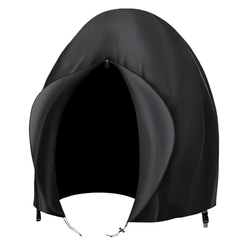 Terrasse Eierstuhlabdeckung - Ego -förmiger Schwungstuhlabdeckung Mit Reißverschluss | Wasserdichte Möbelschutz Für Den Backkonpoolpool Rasen Terrasse Eierstuhlabdeckung - Ego -förmiger Schwungstuhlabdeckung Mit Reißverschluss | Wasserdichte Möbelschutz Für Den Backkonpoolpool Rasen von Generic