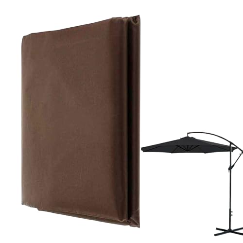 Terrassen-Markisen Abdeckung - 210D Oxford Stoff Schirm Wasserdichte Schutzhülle | UV-Beständige Winddichte Abdeckung Für 1.8 Bis 2.6 Meter Schirm Garten Terrasse Poolbereich Parasol Terrassen-Markisen Abdeckung - 210D Oxford Stoff Schirm Wasserdichte Schutzhülle | UV-Beständige Winddichte Abdeckung Für 1.8 Bis 2.6 Meter Schirm Garten Terrasse Poolbereich Parasol von Generic