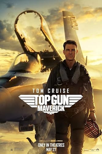 Theissen Top Gun:Maverick Movie Poster Matte Frameless Gift 11 x 17 Zoll (28 cm x 43 cm) von Generic