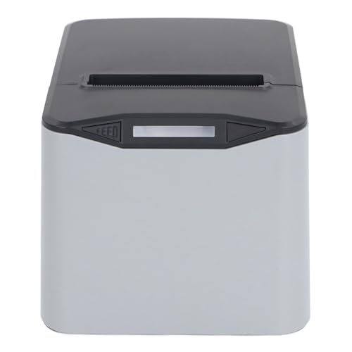 Thermo-Etikettendrucker, Bondrucker 80 Mm 100-240 V Kassenschublade Unterstützt Kompakten Hochgeschwindigkeits-Autoschneider für Restaurants (EU-Stecker) von Generic