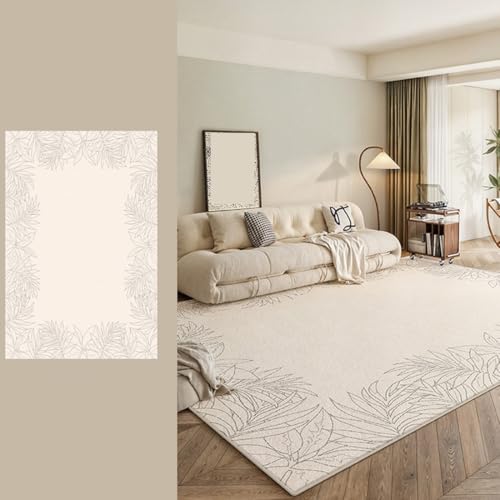 Thick Modern Abstract Rectangle Area Rug Für Wohnzimmer Schlafzimmer Waschbar Großer Teppich Home Office Bodenmatte(Pattern B,240x340cm) von Generic